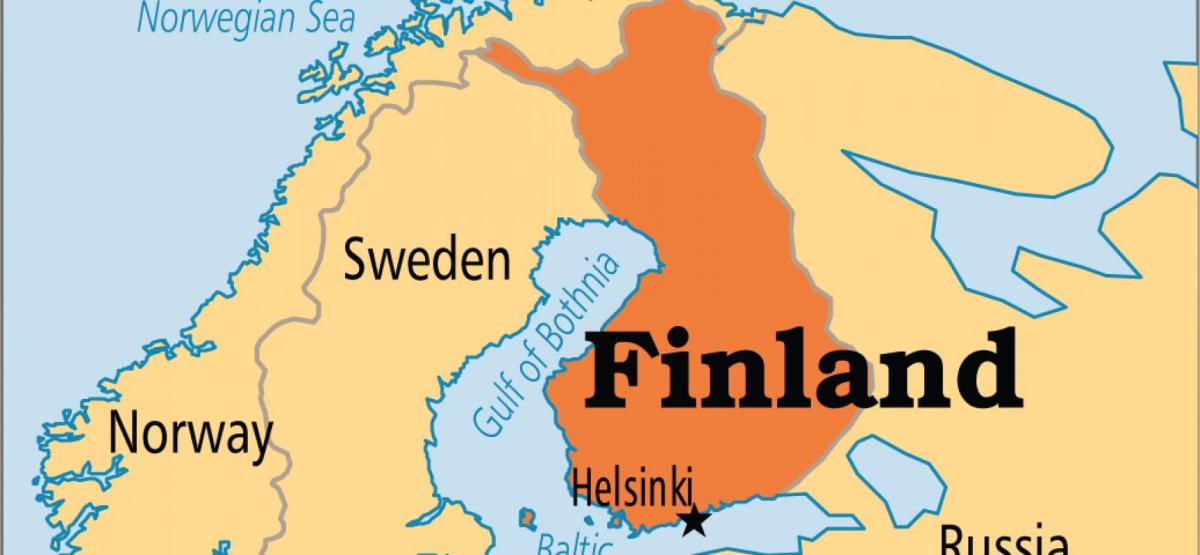 Térkép helsinki, Finnország