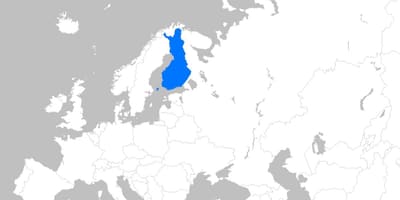 Finnország európa térképe